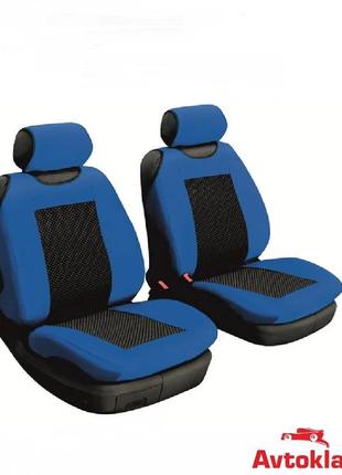 Чехлы на сиденья beltex comfort на передние сиденья универсальные без подголовников синие (51410)