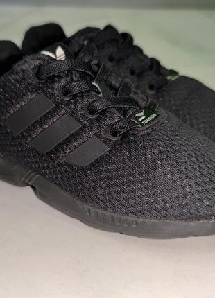 Легкі повітропроникні бігові чорні кросівки adidas torsion 26-27 (17 см)3 фото