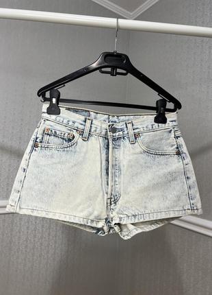 Шорты джинсовые варенки levis1 фото