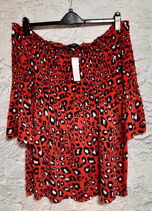 Класна трикотажна блузочка великого розміру 22-24 від бренду yours.