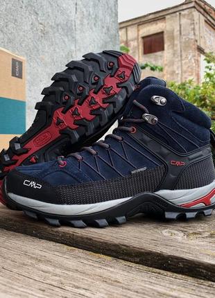 Чоловічі зимові оригінальні термо черевики cmp rigel mid trekking shoes wp 3q12947-62bn