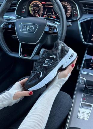 Жіночі кросівки new balance 530 black base white premium