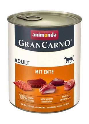 Влажный корм для собак animonda gran carno adult with duck | 400 г (утка)