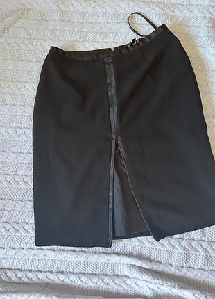 Спідниця з розрізом  zara юбка