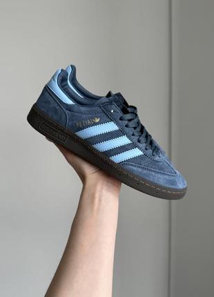 Мужские кроссовки adidas spezial blue3 фото