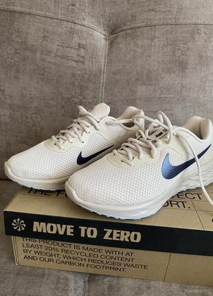 Кроссовки nike revolution 6 n dc3728 101. размер 9 42.5 27 см