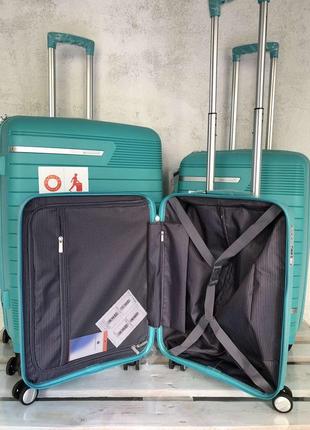 Комплект валіз з поліпропілену, комплект чемоданов премиум класса, snowball, франция3 фото