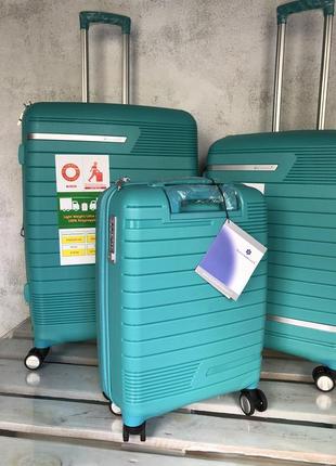 Комплект валіз з поліпропілену, комплект валіз преміум класу, snowball, франція2 фото