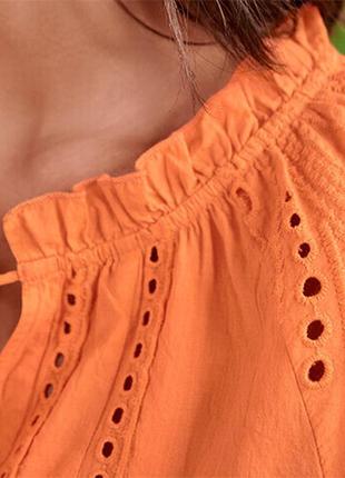 Шикарна, м'яка якісна блуза-туніка ​​з вишивкою від tchibo (німеччина) р.: 46-48 (38 євро)4 фото