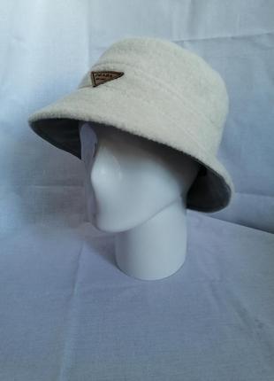 Женская зимняя шляпа панама3 фото