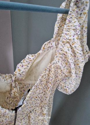 Сукня в квіти легке літнє плаття8 фото