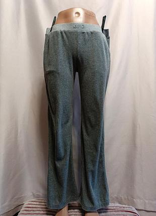 Штаны велюровые клеш