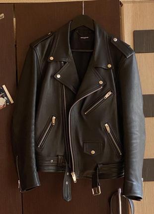 The kooples paris biker jacket, косуха, пилот, бомбер, кожаная куртка3 фото