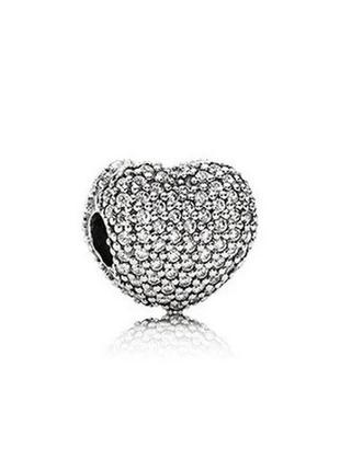 Серебряный шарм pandora 791427cz