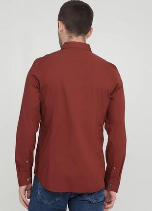 Рубашка рубашка мужская красная