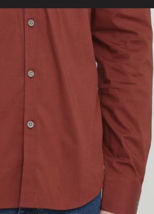 Рубашка рубашка мужская красная