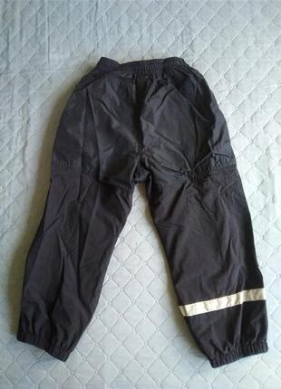 Дождевик штаны  мембранные водонепроницаемые грязепруф против дождя полукомбинезон2 фото