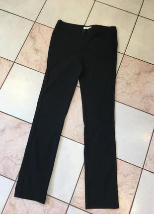 Брюки прямые чёрные