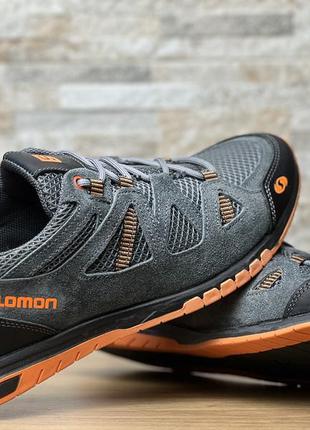 Кроссовки мужские salomon ultra track кожа нубук сетка6 фото