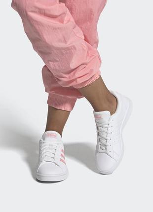 Белые кроссовки/кеды adidas