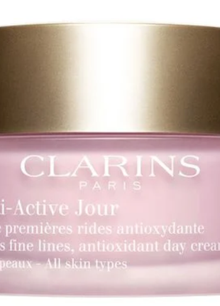 Денний крем для обличчя clarins multi-active day cream for all skin types