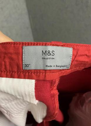 Малинові шорти від бренда m&amp;s4 фото