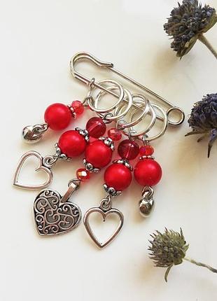 Маркери для в'язання red hearts
