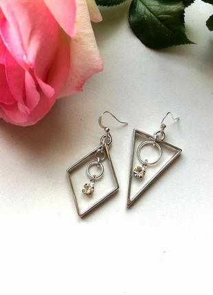 Серьги ассиметрия #1