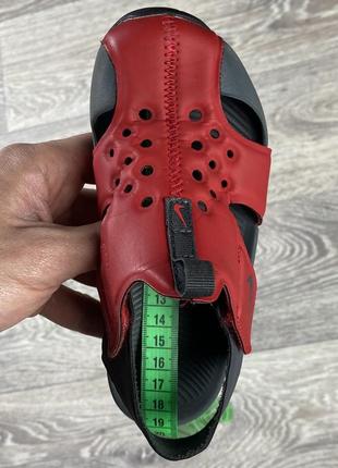 Nike сандали босоножки 29 размер детские красные оригинал3 фото