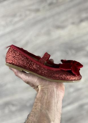 H&m балетки 29 размер детские красные оригинал5 фото