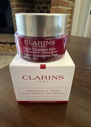 Дневной восстанавливающий крем для любого типа кожи clariнс super restorative day cream