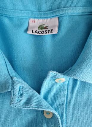 Lacoste футболка поло розмір  s-m3 фото