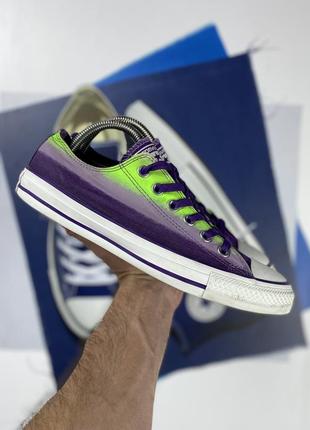 Converse all star кроссовки кеды мокасины 40 размер фиолетовые оригинал