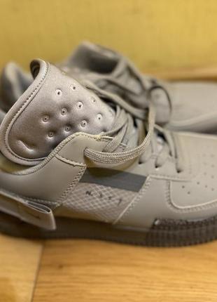 Мужские кроссовки nike air force 1 type 'grey fog'6 фото