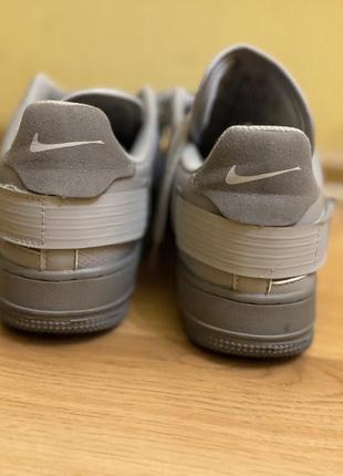 Чоловічі кросівки nike air force 1 type 'grey fog'9 фото