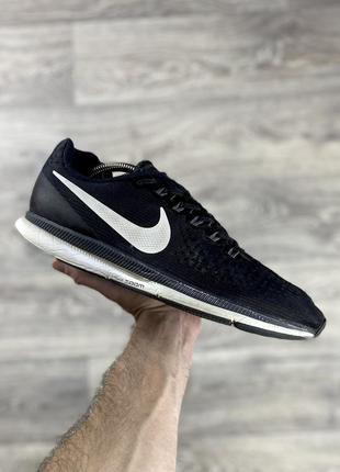 Nike zoom pegasus кроссовки 44 размер черные оригинал