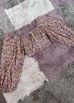 Кроп-топ , блуза, сорочка, кофта , рубашка