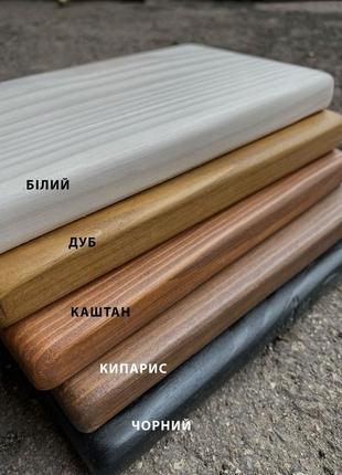 Вішалка настінна для одягу  з дерева та металу 60x12x20 см - 10 гачків cr.mw-85 фото