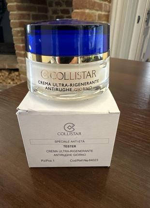 Омолоджуючий денний відновлюючий крем collistar ultra-regenerating anti-wrinkle day2 фото