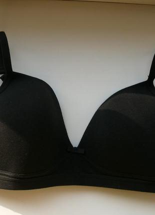 Черный  лиф х/б  debenhams р. 80 в