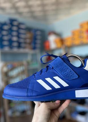 Мужские кроссовки для занятий спортом штангетки adidas power perfect 3 weightlifting shoe collegiate оригинал новые сток без коробки