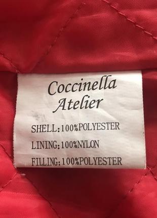 Куртка для дівчинки 10 років coccinella atelier9 фото