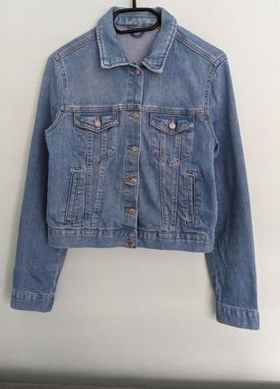 Zara джинсовая куртка деним