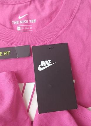 Nike loose fit топ майка для занятий спортом, тренировок 100% хлопок xs-s-размер.оригинал  новая5 фото