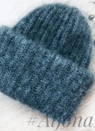 Шапочка takori из мохера на шёлке