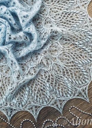 Ажурная шаль эхо