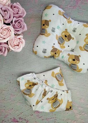 Простирадло і подушка в коляску