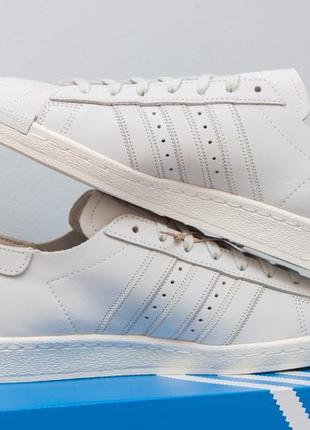 Кожаные кеды adidas originals superstar 82 ig2477 42-43 нубук оригинал2 фото