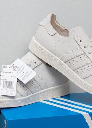 Кожаные кеды adidas originals superstar 82 ig2477 42-43 нубук оригинал