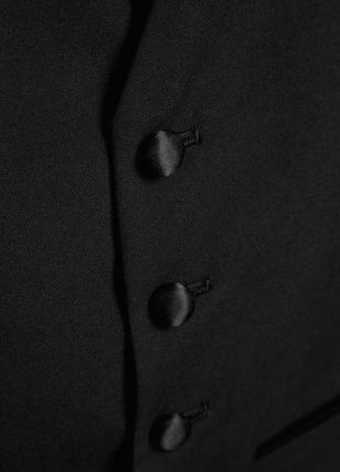 Шикарна жилетка чорного кольору next tailoring made in vietnam з биркою, блискавичне надсилання4 фото